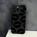 Black TPU phone case back cover for iPhone models 11 to 15 series