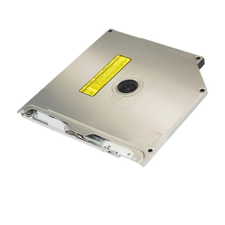 Silver MacBook Pro 13-inch internal optical drive SATA interface 128mm x 128mm x 9.5mm