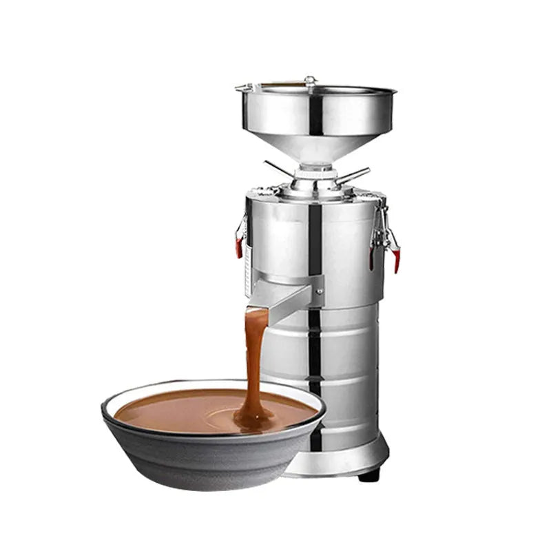 Stainless steel electric sesame paste grinding machine with 100mm grinding wheel for household use