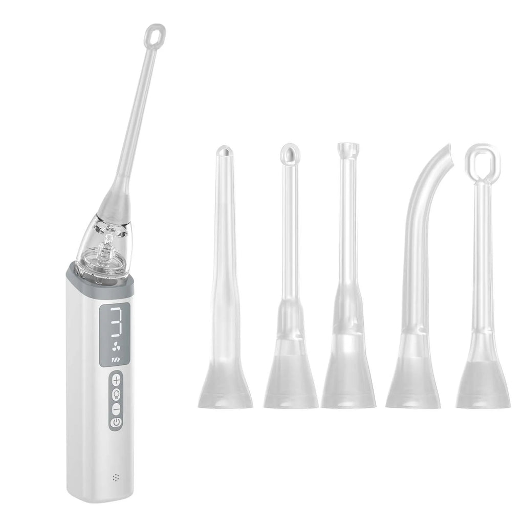 Milky white tonsil stone removal oral cleaning tools set with 180g weight