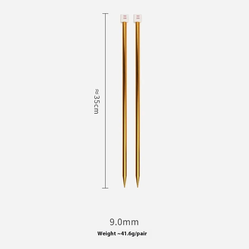 Complete crochet hook set showing 14 different sizes from 2.0mm to 10.0mm with protective caps
