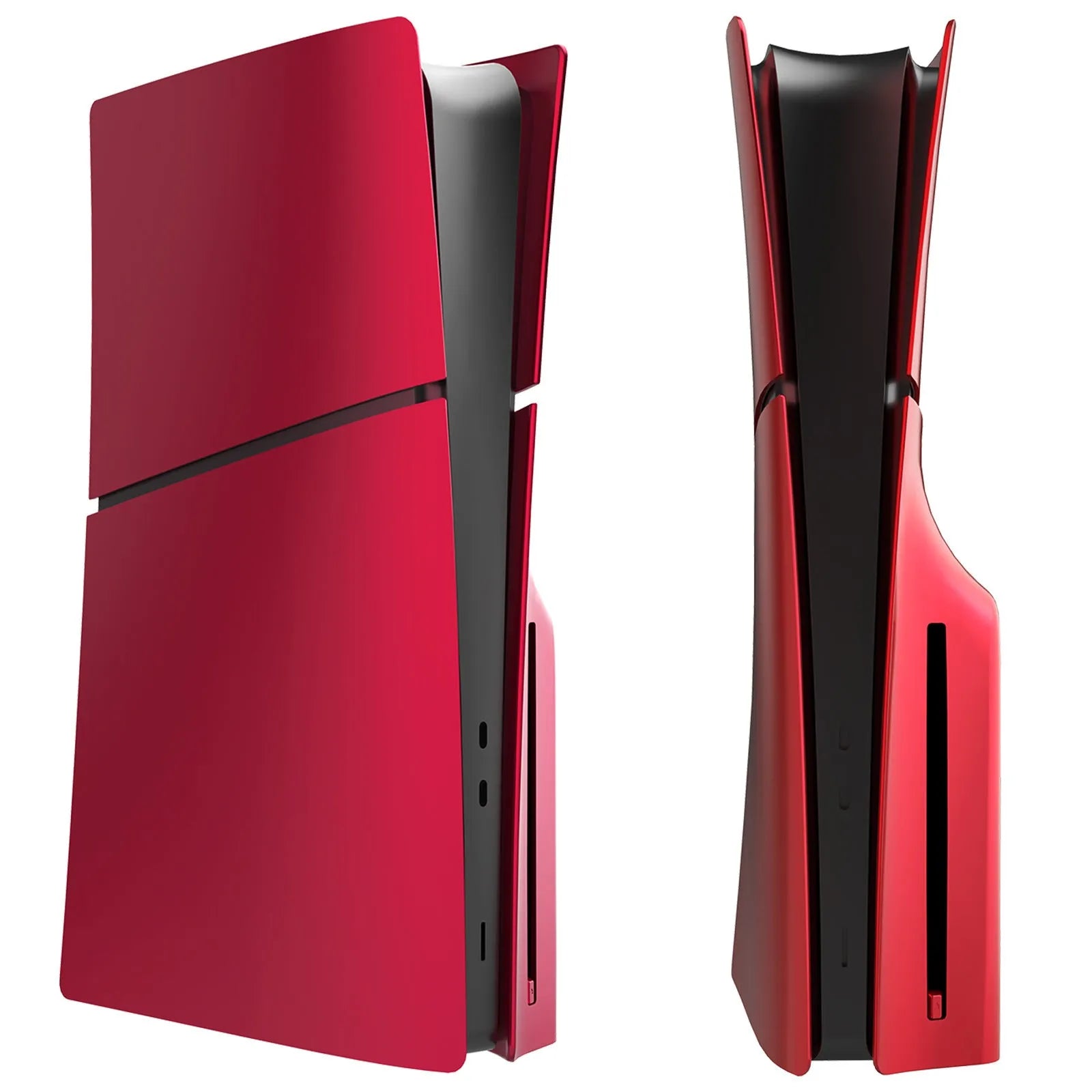 PS5 Slim replacement protective shell in ABS plastic shown in multiple colour options