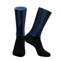Athletic sports socks in orange, black, purple, white, grey or dark blue colours