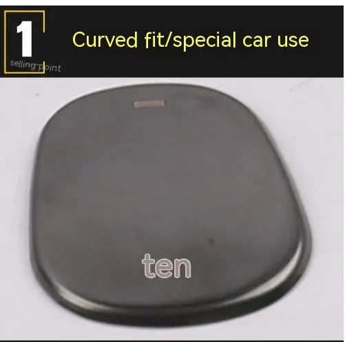 Stainless steel gear cover for Chevrolet Cruze centre console with 88mm diameter in three colour options