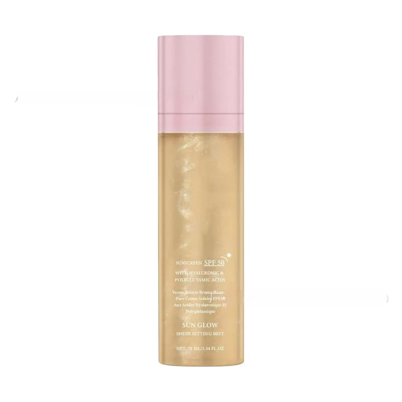 75ml toning lotion spray bottle with moisturising and nourishing formula