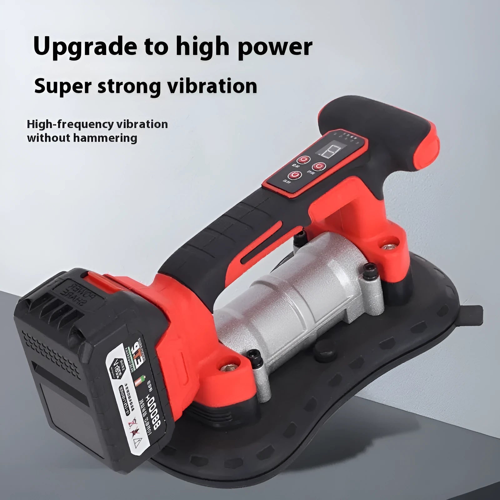 21V battery-powered tile laying machine with automatic pasting for tiles up to 200CM