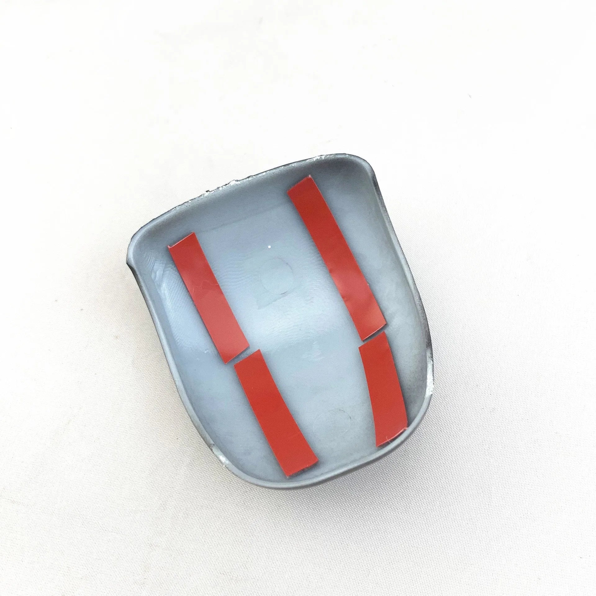 Carbon fibre pattern gear shift knob cover for smart Runk3 car interior.