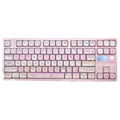 MOA Height pink cartoon design sublimation key caps for mechanical keyboards.
