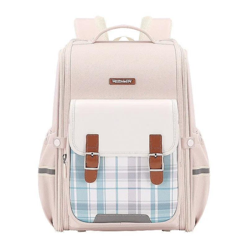 Student school backpack in multiple colours with lightweight large capacity design