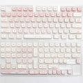Full set of PBT sublimation key caps for mechanical keyboard customisation