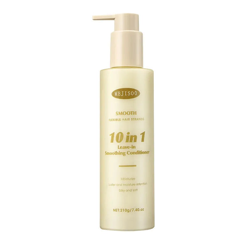 210g wash-free soft 10-in-1 hair conditioner bottle for ladies