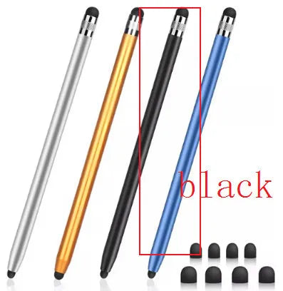 Metal touch screen pen for tablets and mobile phones in multiple colour options